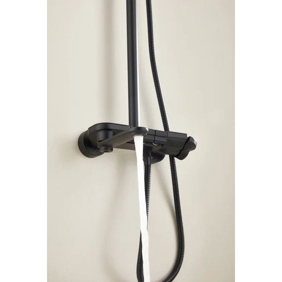 Душевая стойка Belz B25713-7, чёрный матовый - фото 18