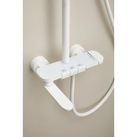 Душевая стойка Belz B25713-8, белый матовый - фото 11