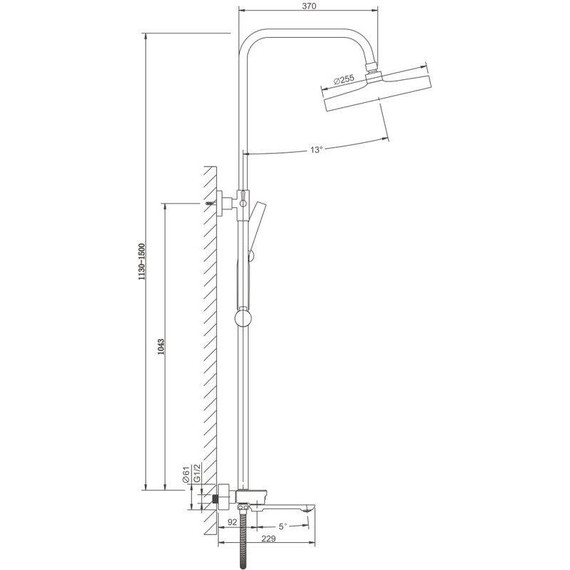 Душевая стойка Belz B25713 - фото 37