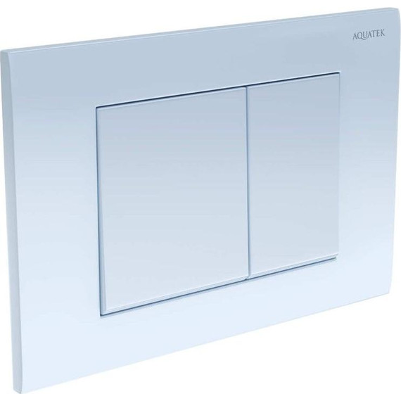 Кнопка смыва Aquatek PNS-0000001, белый глянцевый - фото 2