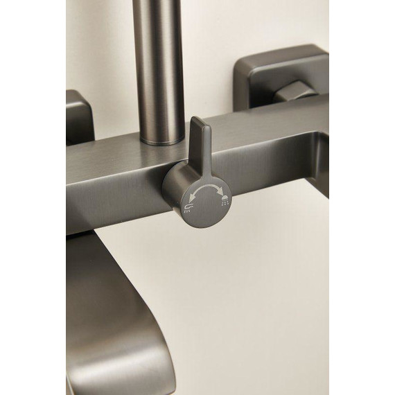 Душевая стойка Belz B24507-3, оружейная сталь - фото 15