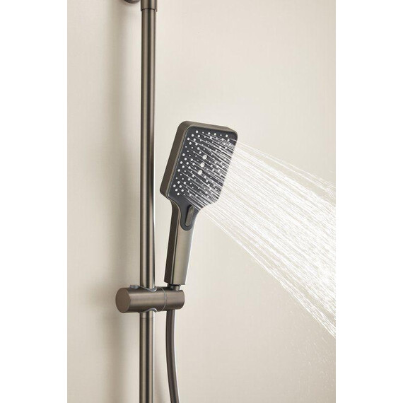 Душевая стойка Belz B24507-3, оружейная сталь - фото 33