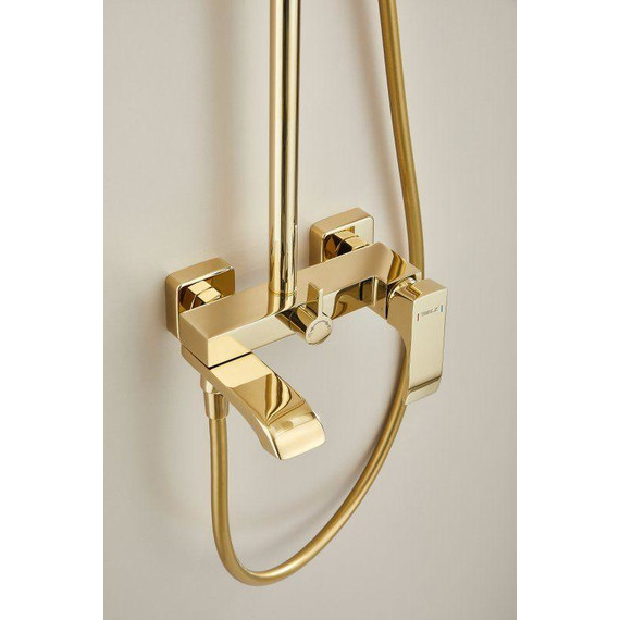 Душевая стойка Belz B24507-5, золото - фото 36