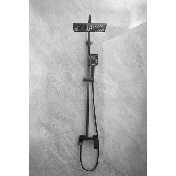 Душевая стойка Belz B24507-7, чёрный - фото 3