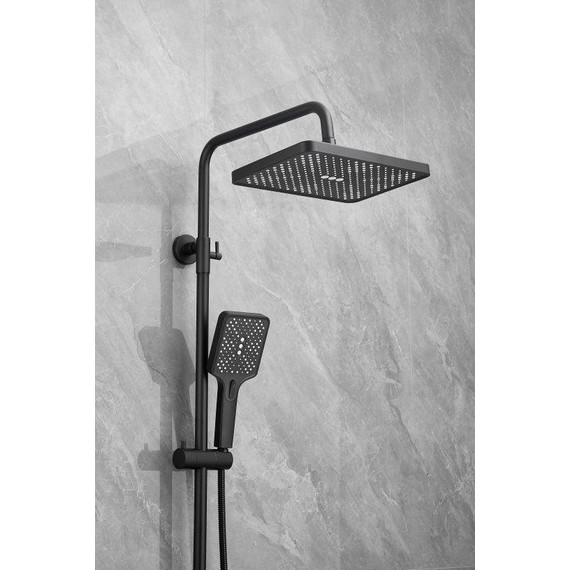 Душевая стойка Belz B24507-7, чёрный - фото 7