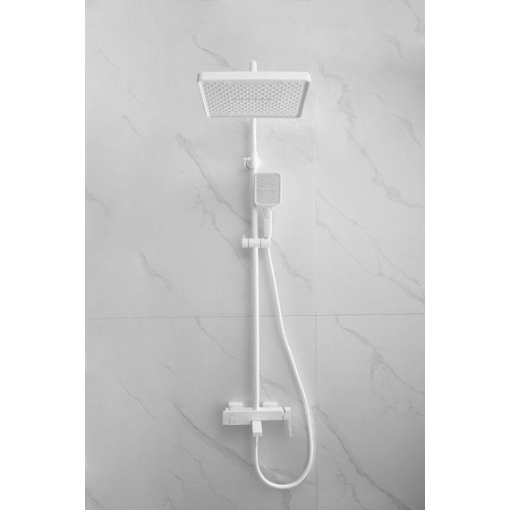 Душевая стойка Belz B24658-8, белый матовый - фото 5