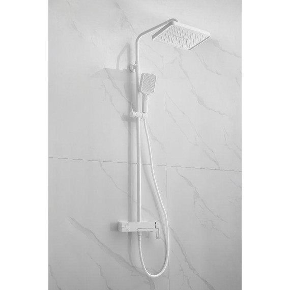 Душевая стойка Belz B24658-8, белый матовый - фото 4