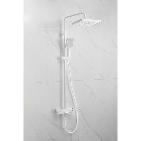 Душевая стойка Belz B24658-8, белый матовый - фото 51