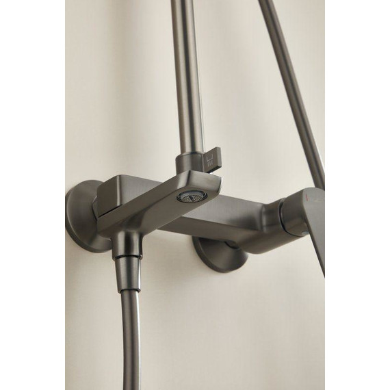 Душевая стойка Belz B24715-3, оружейная сталь - фото 16