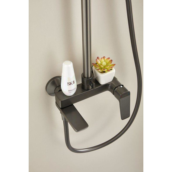 Душевая стойка Belz B24715-3, оружейная сталь - фото 31