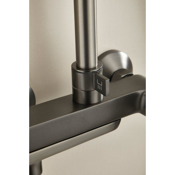 Душевая стойка Belz B24715-3, оружейная сталь - фото 29