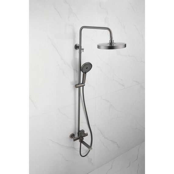 Душевая стойка Belz B24812-3, оружейная сталь - фото 32