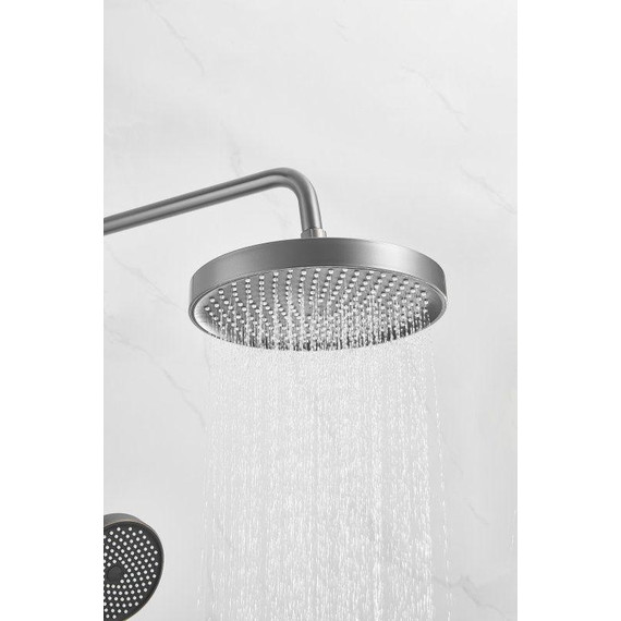 Душевая стойка Belz B24812-3, оружейная сталь - фото 44