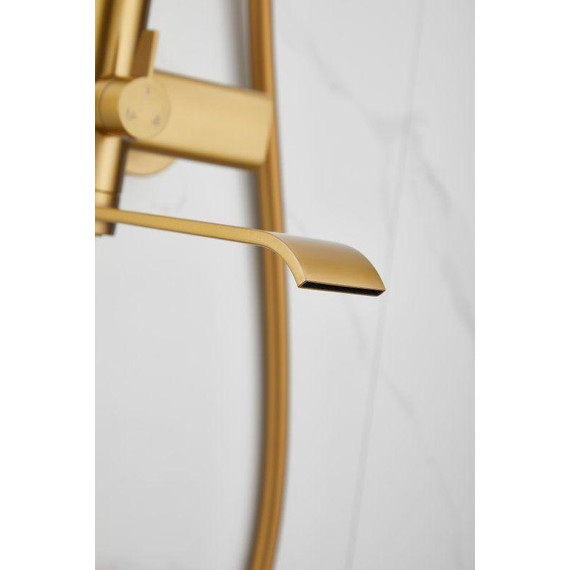 Душевая стойка Belz B24812-5, золото брашированное - фото 41