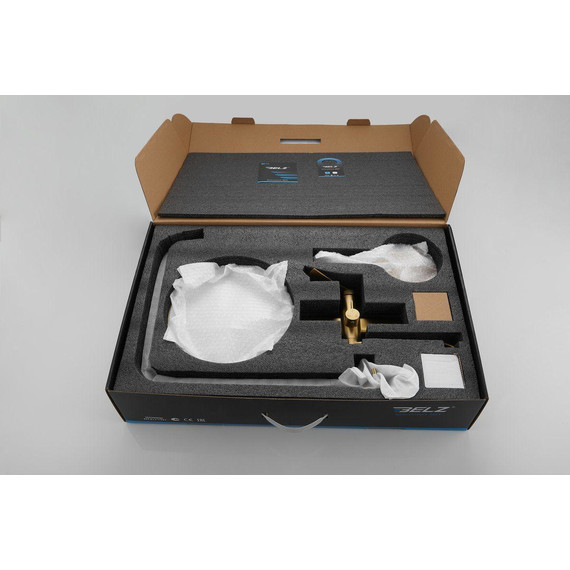 Душевая стойка Belz B24812-5, золото брашированное - фото 51