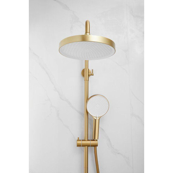 Душевая стойка Belz B24812-5, золото брашированное - фото 59