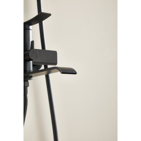 Душевая стойка Belz B24812-7, чёрный матовый - фото 7