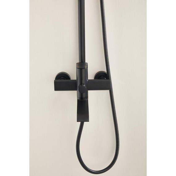 Душевая стойка Belz B24812-7, чёрный матовый - фото 10