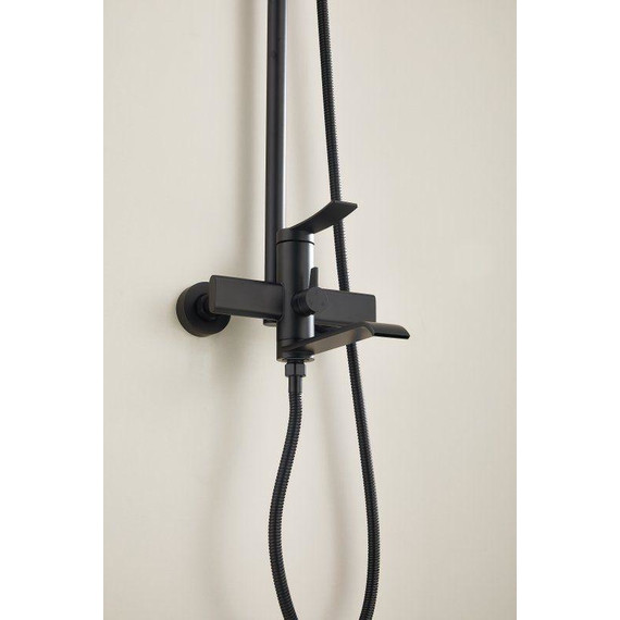 Душевая стойка Belz B24812-7, чёрный матовый - фото 18