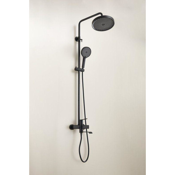 Душевая стойка Belz B24812-7, чёрный матовый - фото 15