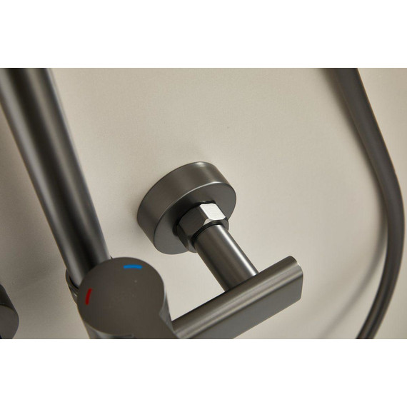 Душевая стойка Belz B24813-3, оружейная сталь - фото 65