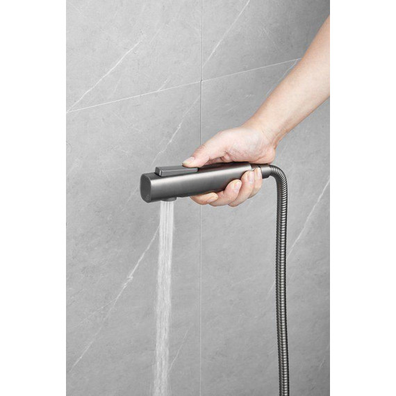 Набор для гигиенического душа Belz B55803-3, оружейная сталь - фото 8