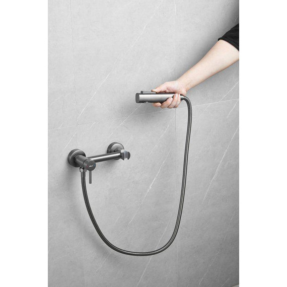 Набор для гигиенического душа Belz B55803-3, оружейная сталь - фото 9