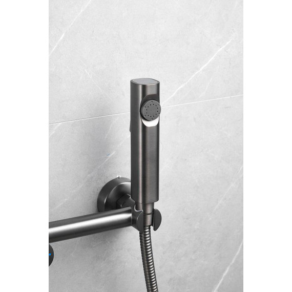 Набор для гигиенического душа Belz B55803-3, оружейная сталь - фото 15