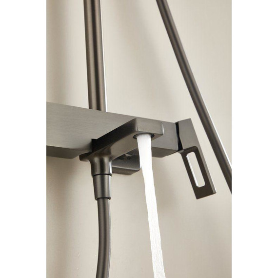 Душевая стойка Belz B24658-3, оружейная сталь - фото 14