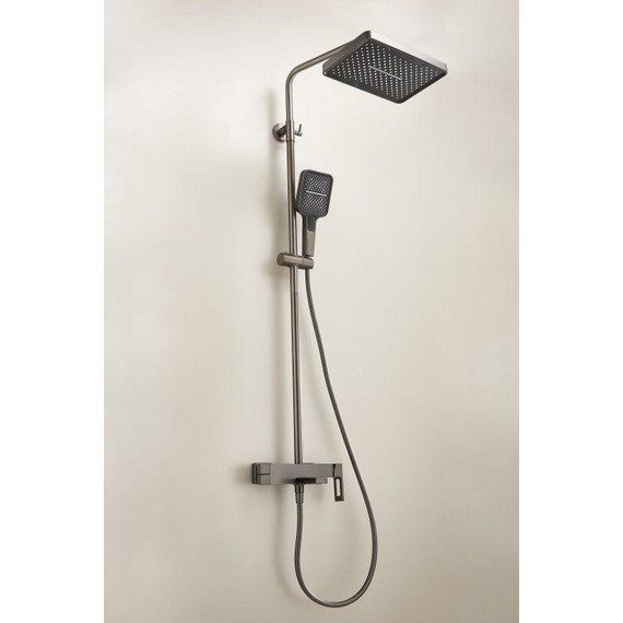 Душевая стойка Belz B24658-3, оружейная сталь - фото 51