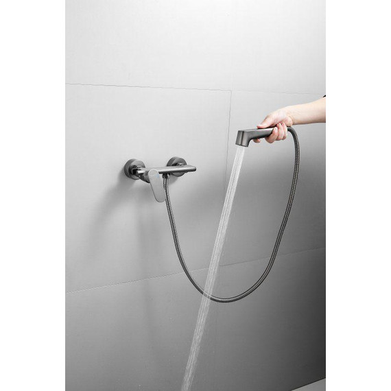 Набор для гигиенического душа Belz B55645-3, оружейная сталь - фото 3