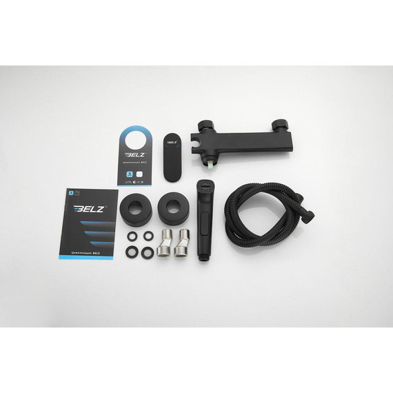 Набор для гигиенического душа Belz B55645-7, чёрный - фото 30