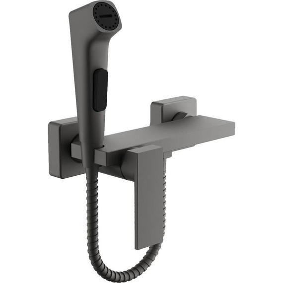 Набор для гигиенического душа Belz B55653-3, оружейная сталь - фото 2