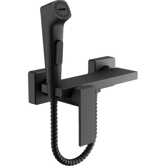 Набор для гигиенического душа Belz B55653-7, чёрный матовый - фото 2