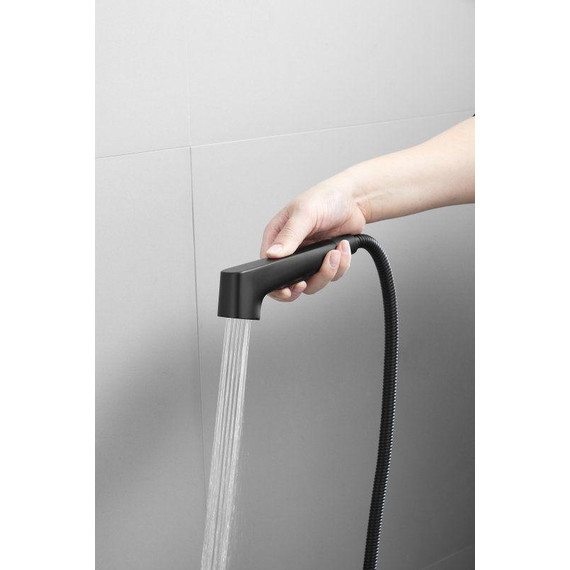 Набор для гигиенического душа Belz B55653-7, чёрный матовый - фото 12