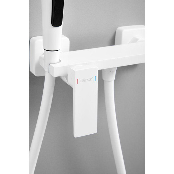 Набор для гигиенического душа Belz B55653-8, белый матовый - фото 11