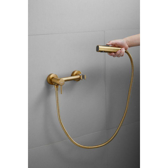 Набор для гигиенического душа Belz B55803-5, золото матовое - фото 21