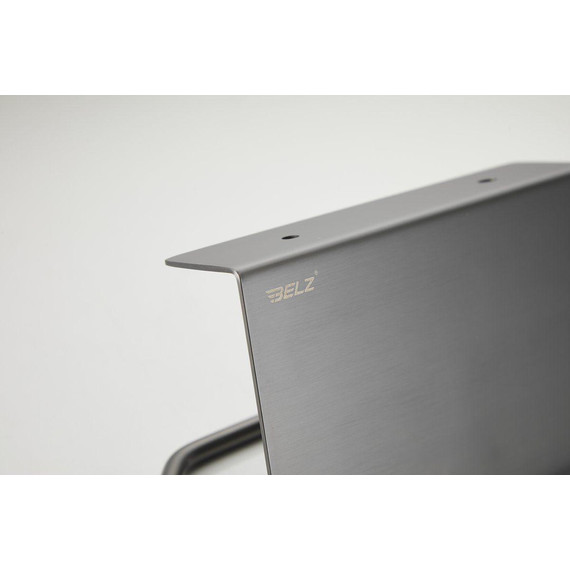 Держатель для туалетной бумаги Belz B9001-3, оружейная сталь - фото 14