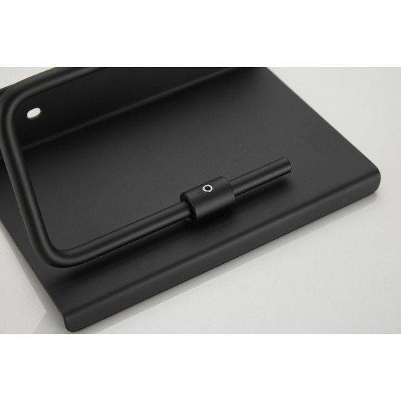 Держатель для туалетной бумаги Belz B9001-7, чёрный матовый - фото 13