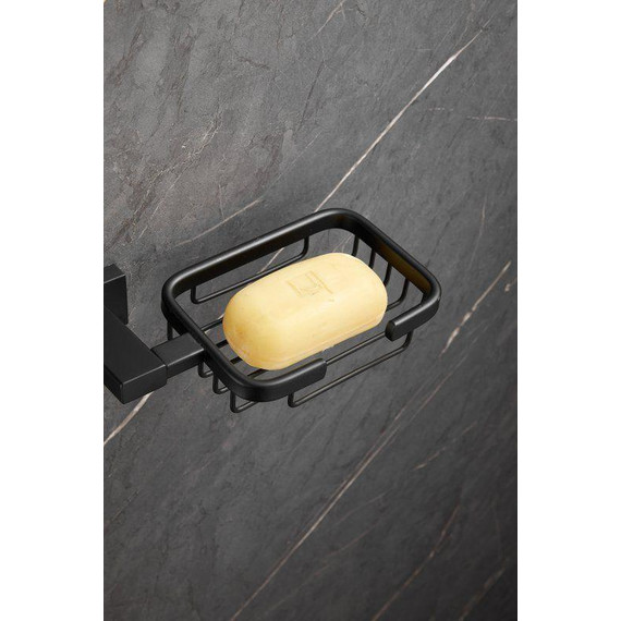 Мыльница Belz B90302-1, чёрный матовый - фото 6