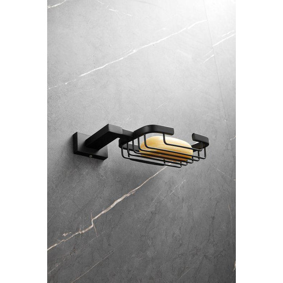 Мыльница Belz B90302-1, чёрный матовый - фото 7