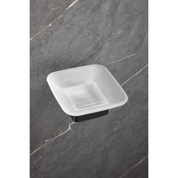 Мыльница Belz B90302, чёрный матовый - фото 5