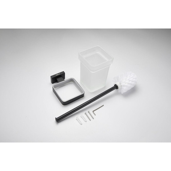 Ёршик для унитаза Belz B90310, чёрный матовый - фото 11