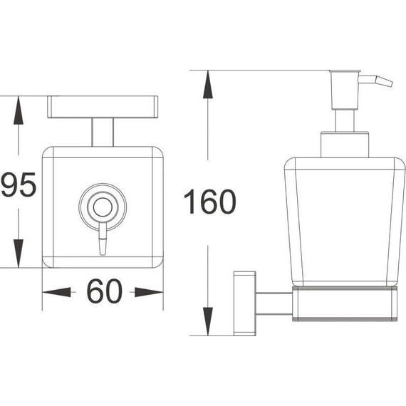 Дозатор для жидкого мыла Belz B90327, чёрный матовый - фото 23