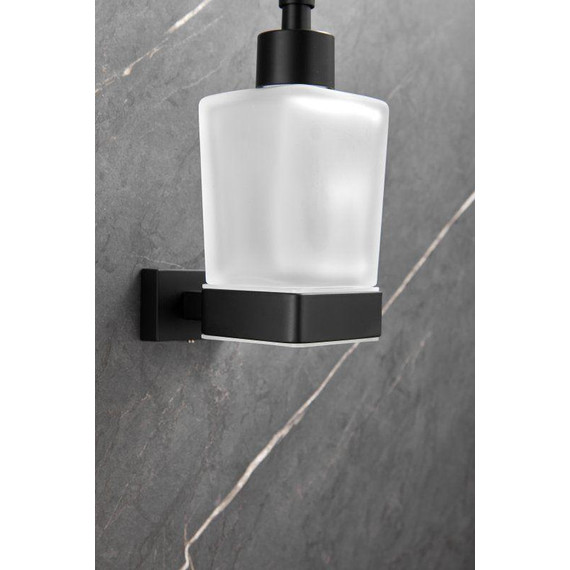 Дозатор для жидкого мыла Belz B90327, чёрный матовый - фото 11