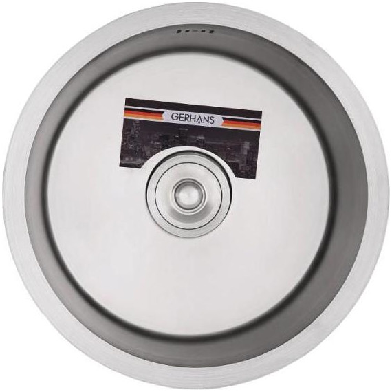 Кухонная мойка Gerhans 1 мм K34545, сатин - фото 