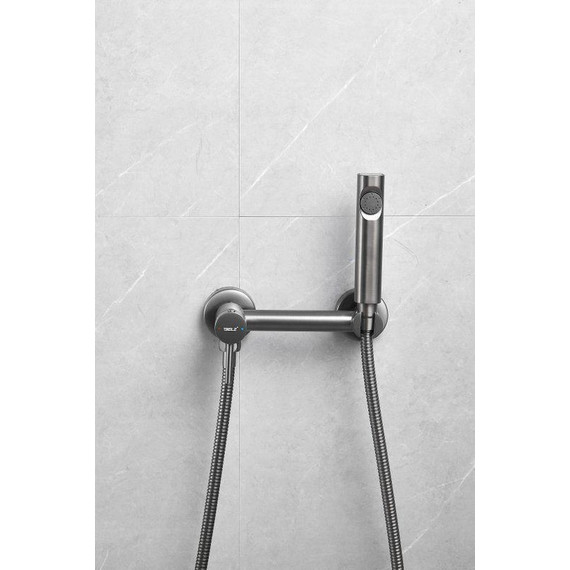 Набор для гигиенического душа Belz B55803-3, оружейная сталь - фото 5