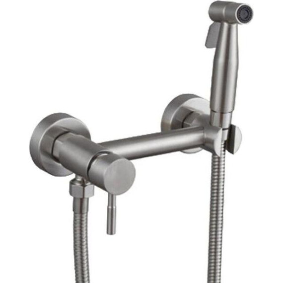 Набор для гигиенического душа Zerix SUS-222, чёрный - фото 