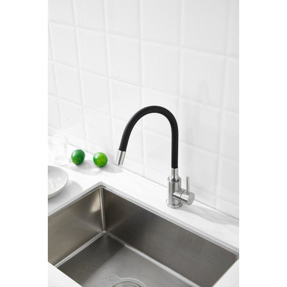 Смесители для кухни Belz B73809-1, сатин/чёрный - фото 7