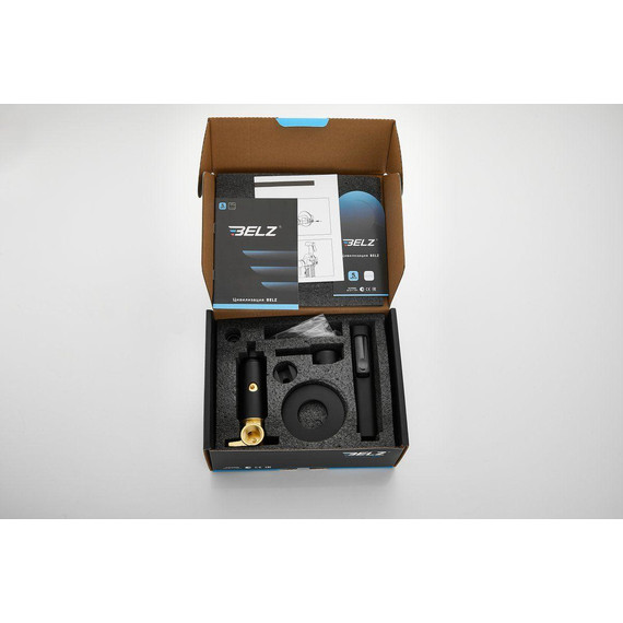 Набор для гигиенического душа Belz B55804-7 (со скрытой частью) чёрный матовый - фото 21